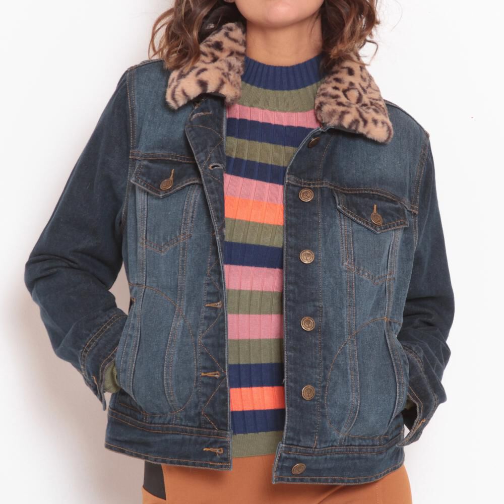 Chaqueta mezclilla mujer wados Clearance