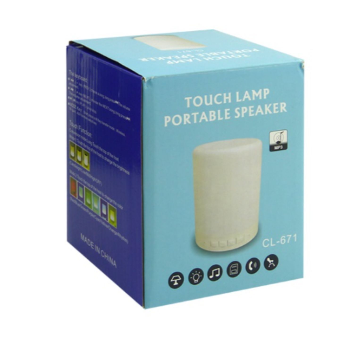 L&aacute;mpara Parlante Bluetooth Parlante Port&aacute;til Premium Rgb image number 1.0