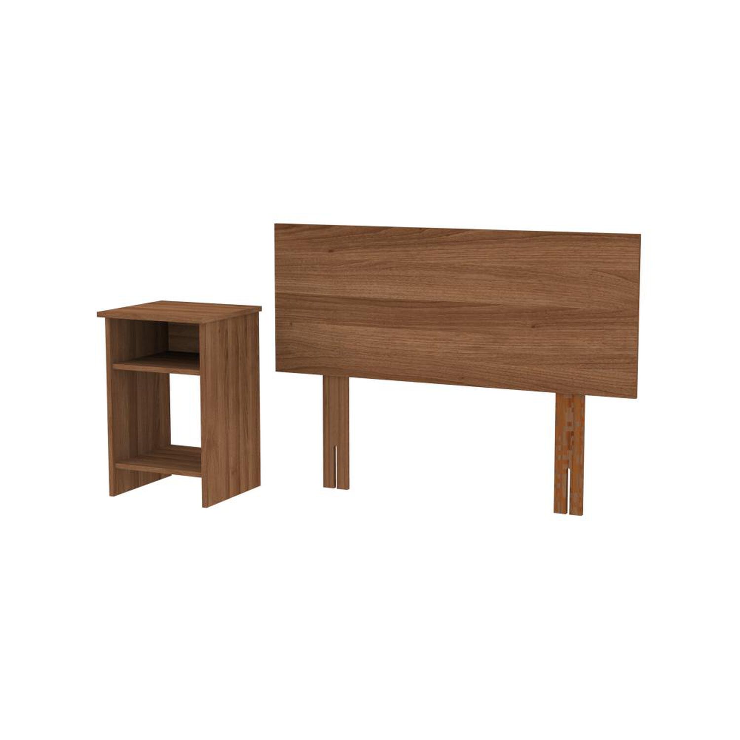 Set De Madera Casaideal Recto / 1.5 Plazas image number 0.0