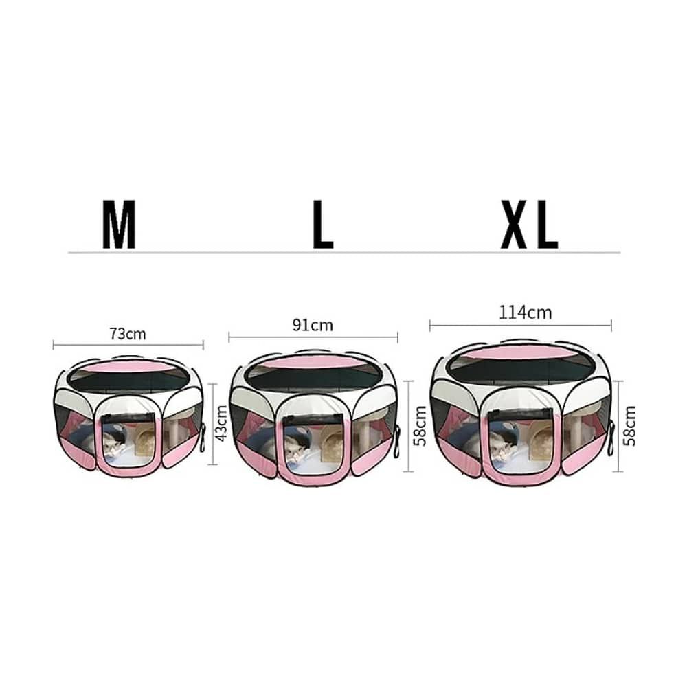Corral Nido Plegable Para Mascotas Casa Impermeable Xl image number 3.0