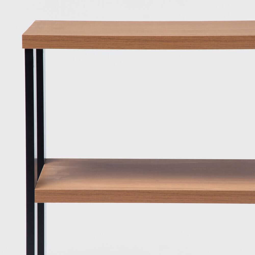 Mesa De Arrimo Roca Yulton 4 Repisas Canela-negro image number 4.0