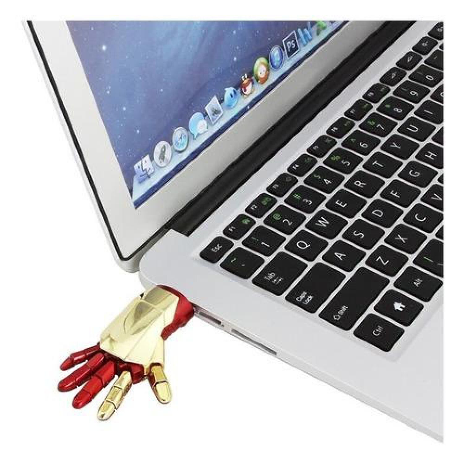 Usb- Pendrive 16 Gb Iron Man Avengers (estoykuku) image number 4.0