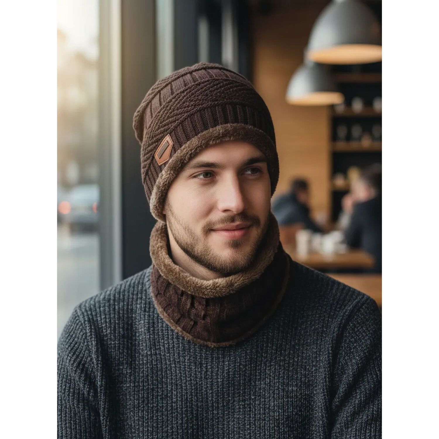 Pack Gorro Y Cuello Polar + Guatero Invierno Unisex image number 18.0