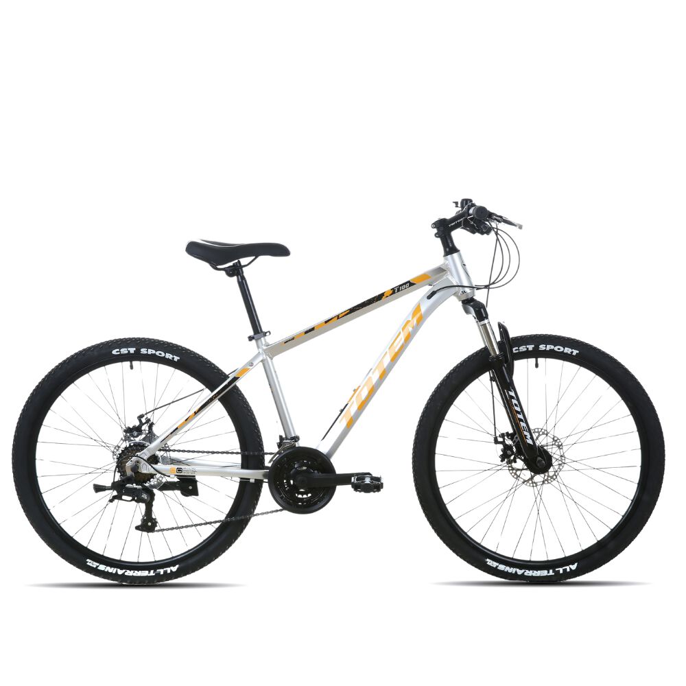 Bicicleta Totem Mtb Aro 26 Modelo T100 Color Plateado image number 1.0