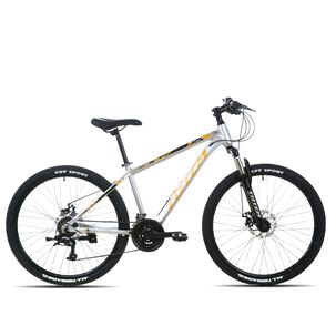 Bicicleta Totem Mtb Aro 26 Modelo T100 Color Plateado