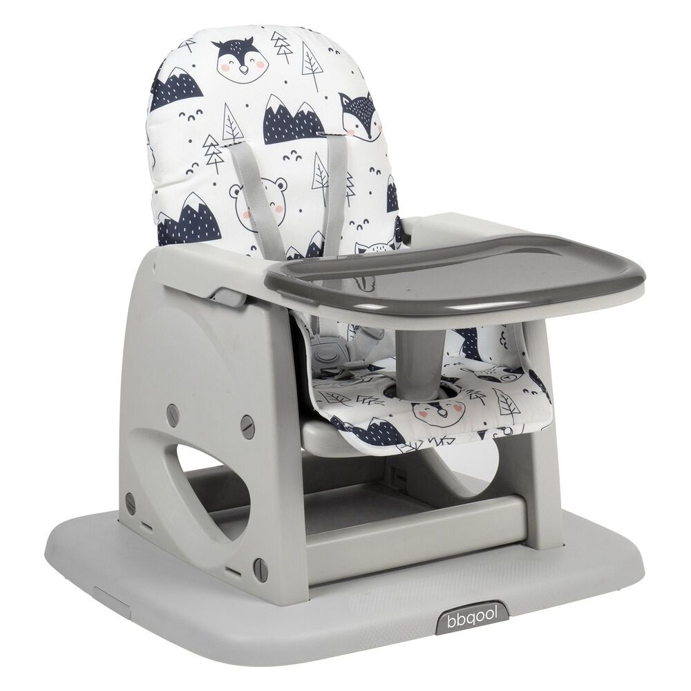Silla De Comer Escritorio Foodzy 4-in-1 Grey image number 5.0