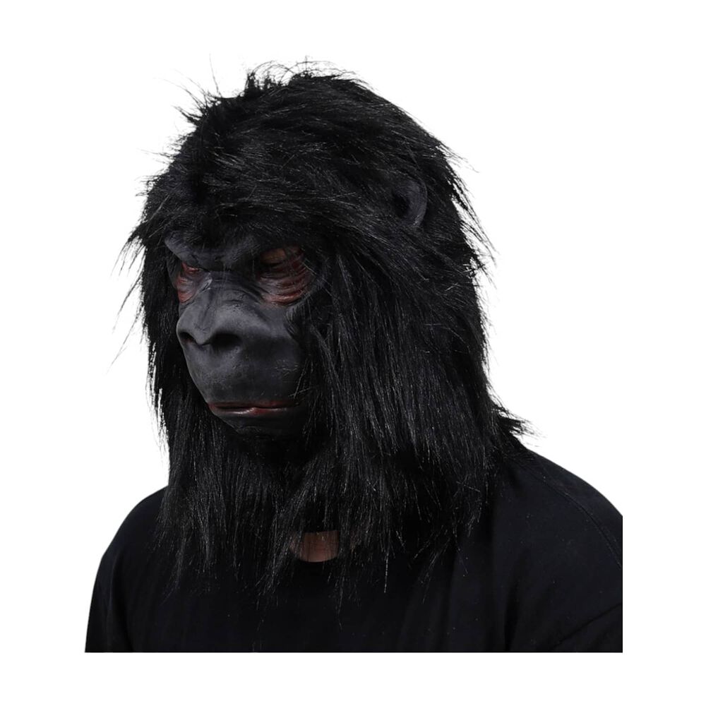 M&aacute;scara L&aacute;tex Gorila Realista Disfraz Adulto Halloween image number 4.0