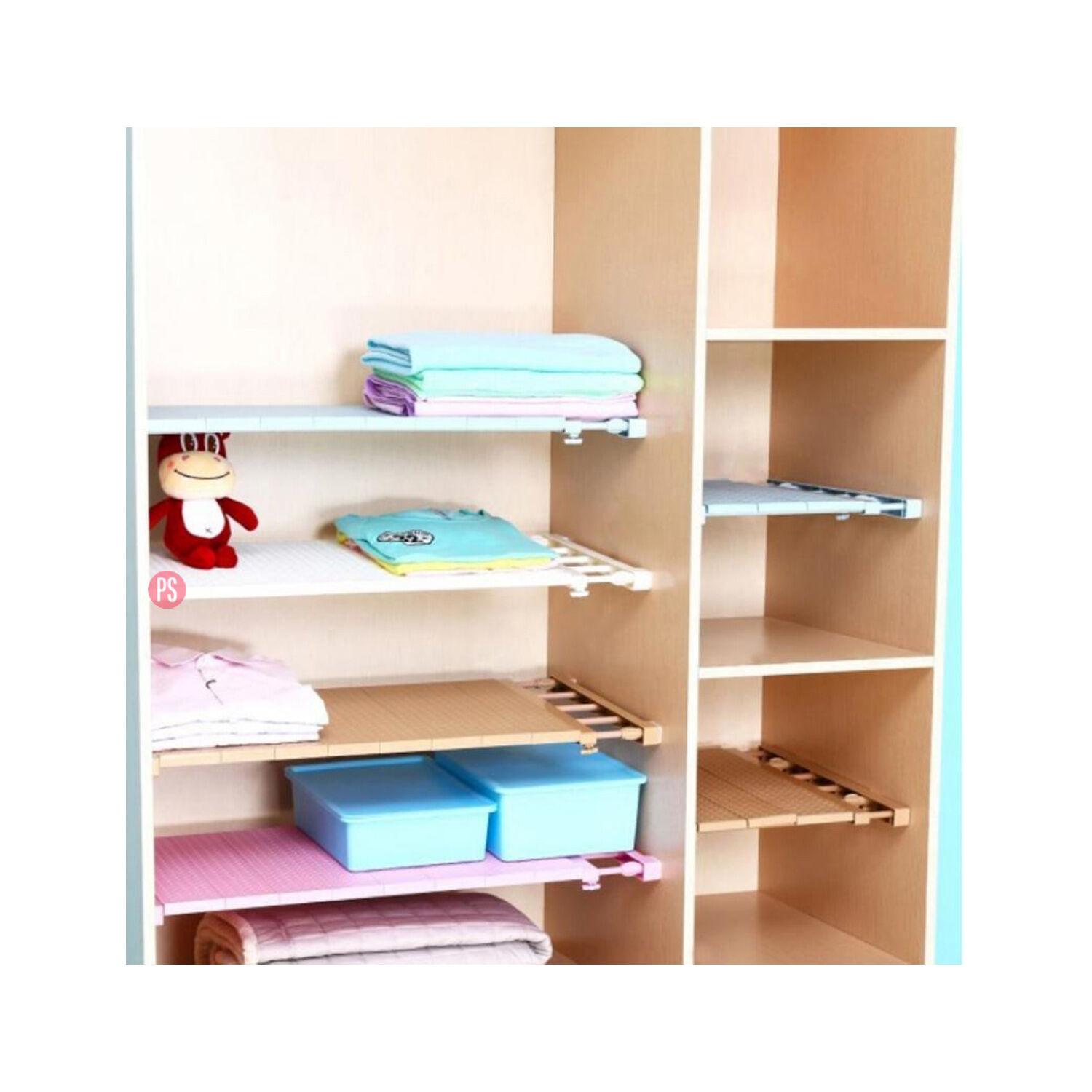Repisa Adaptable Para Closet 30 A 80cms - Ps image number 2.0