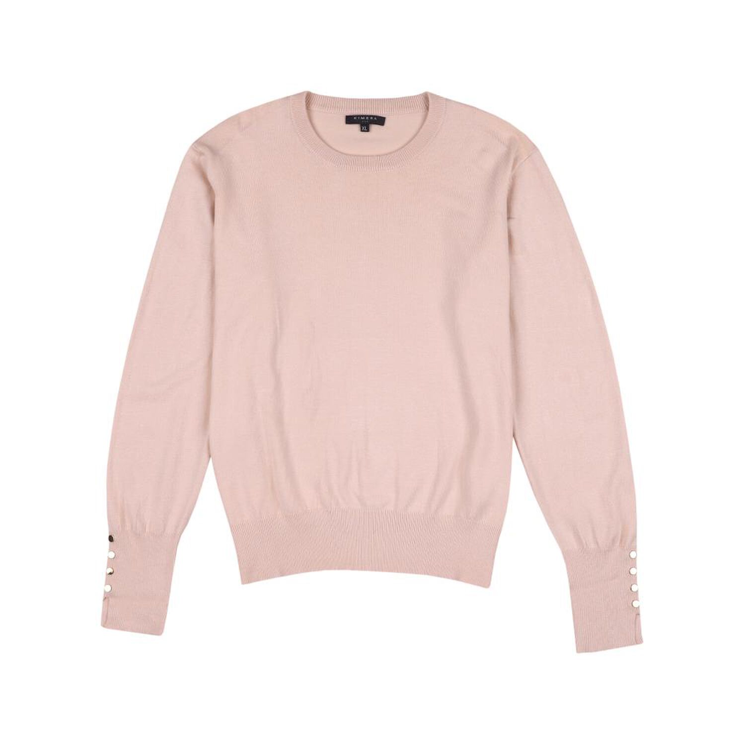 Sweater Regular Manga Larga Cuello Redondo Mujer Kimera image number 0.0