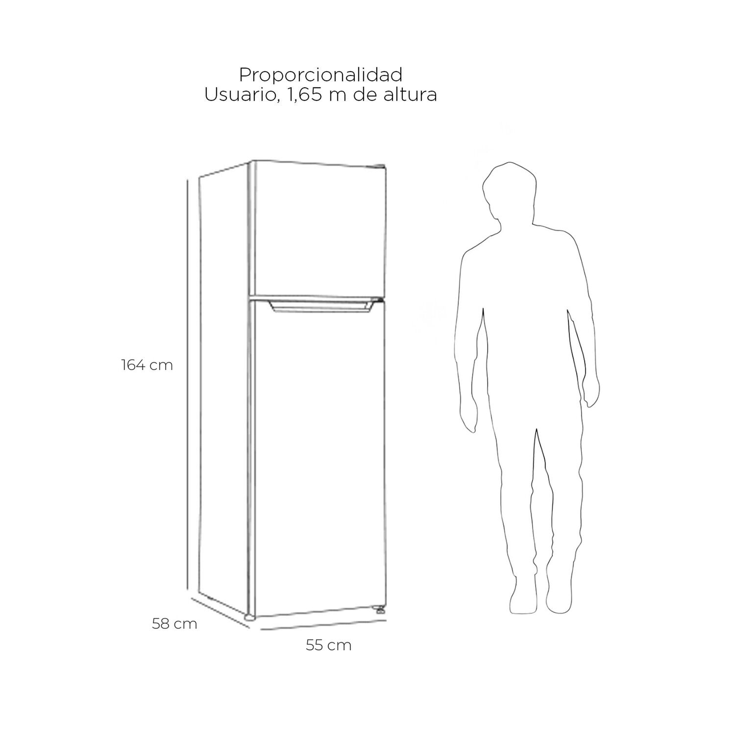 Refrigerador Top Mount Frio Directo 248 Lts Lrt-265dfi image number 5.0