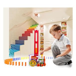 Tren Domino Juguete Autom&aacute;tico Con Luces Y Sonido Ni&ntilde;os