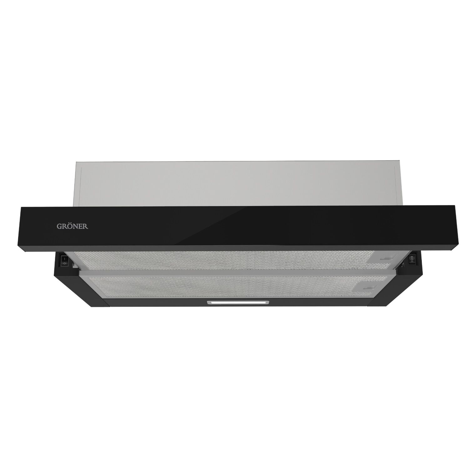 Campana Retr&aacute;ctil Gr&ouml;ner Black Glass T60 image number 1.0