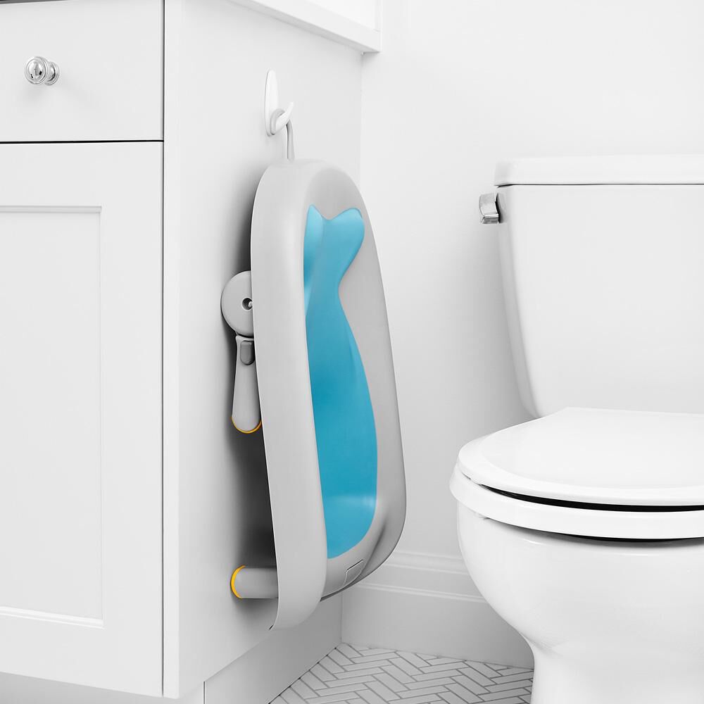 Ba&ntilde;era Skip Hop Hamaca Recline & Rinse Bather-blue image number 5.0