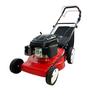 Cortadora De Pasto A Gasolina 16" 6hp 41cm 139cc F04 Roja