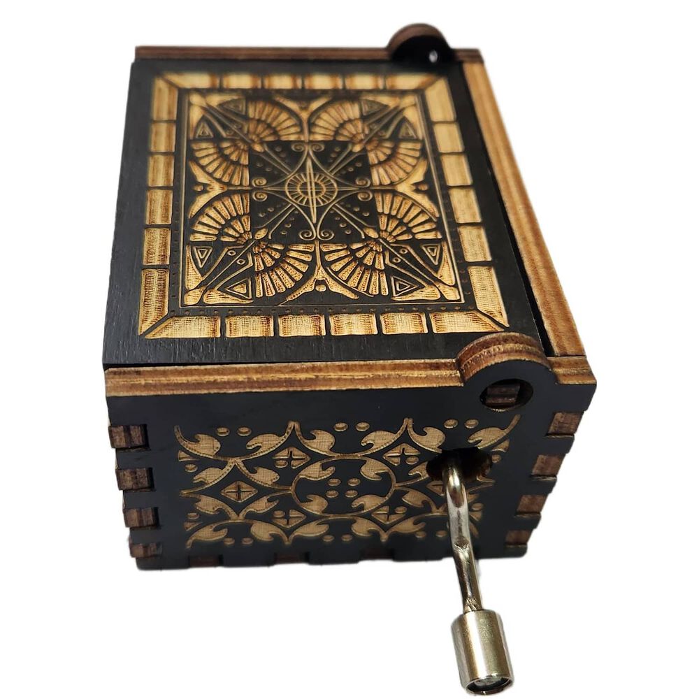 Caja Musical Negra Jurassic Park image number 2.0