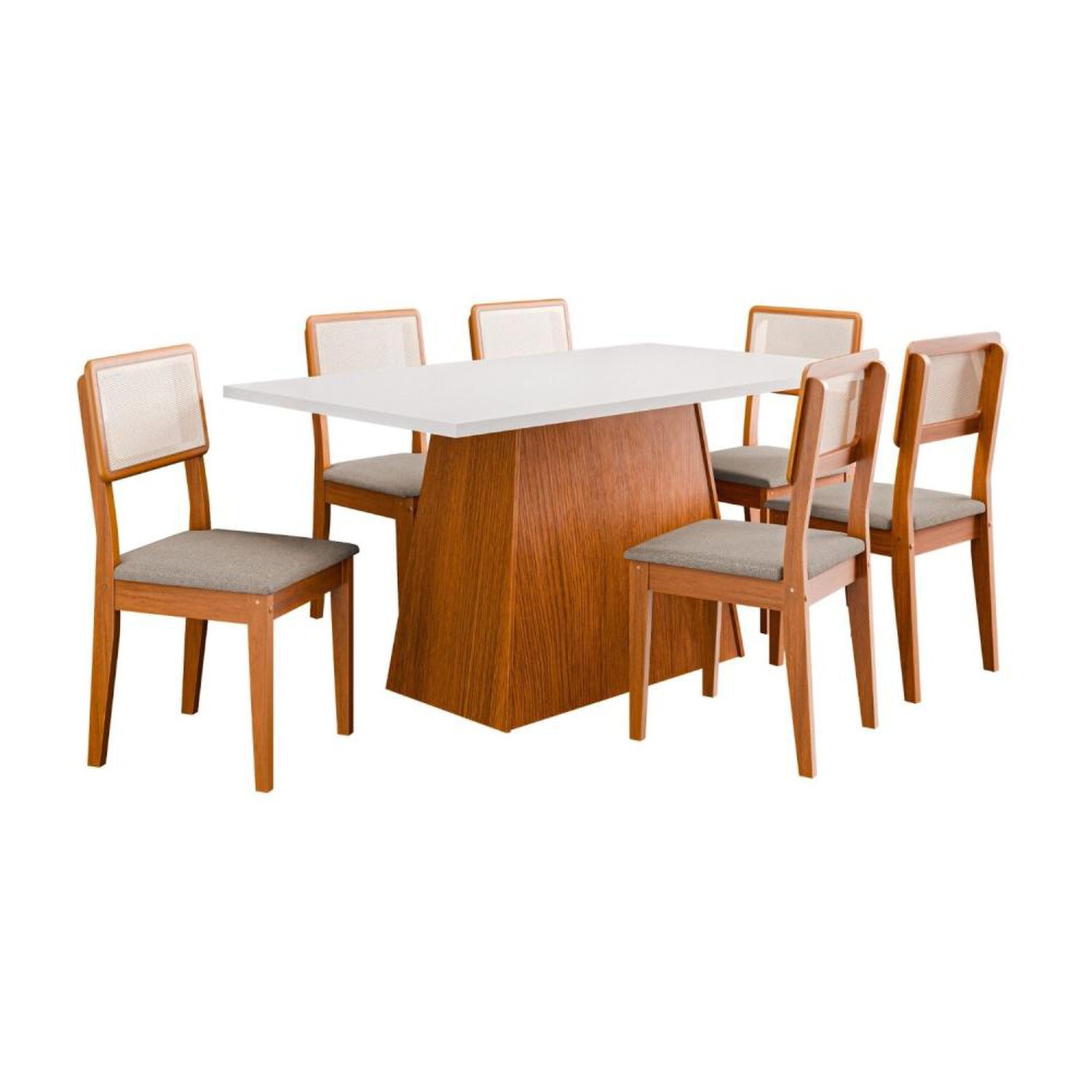 Juego De Comedor Exit Trento / 6 Sillas image number 0.0