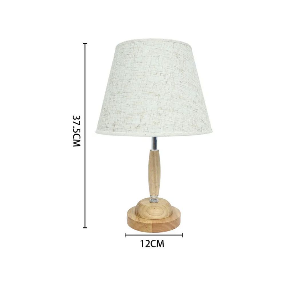 Lampara Madera Minimalista 38cm image number 1.0