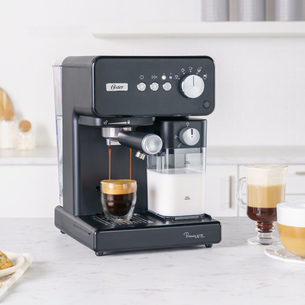 Cafetera Automática Oster Primalatte Negro Bvstem6604bk image number 8.0