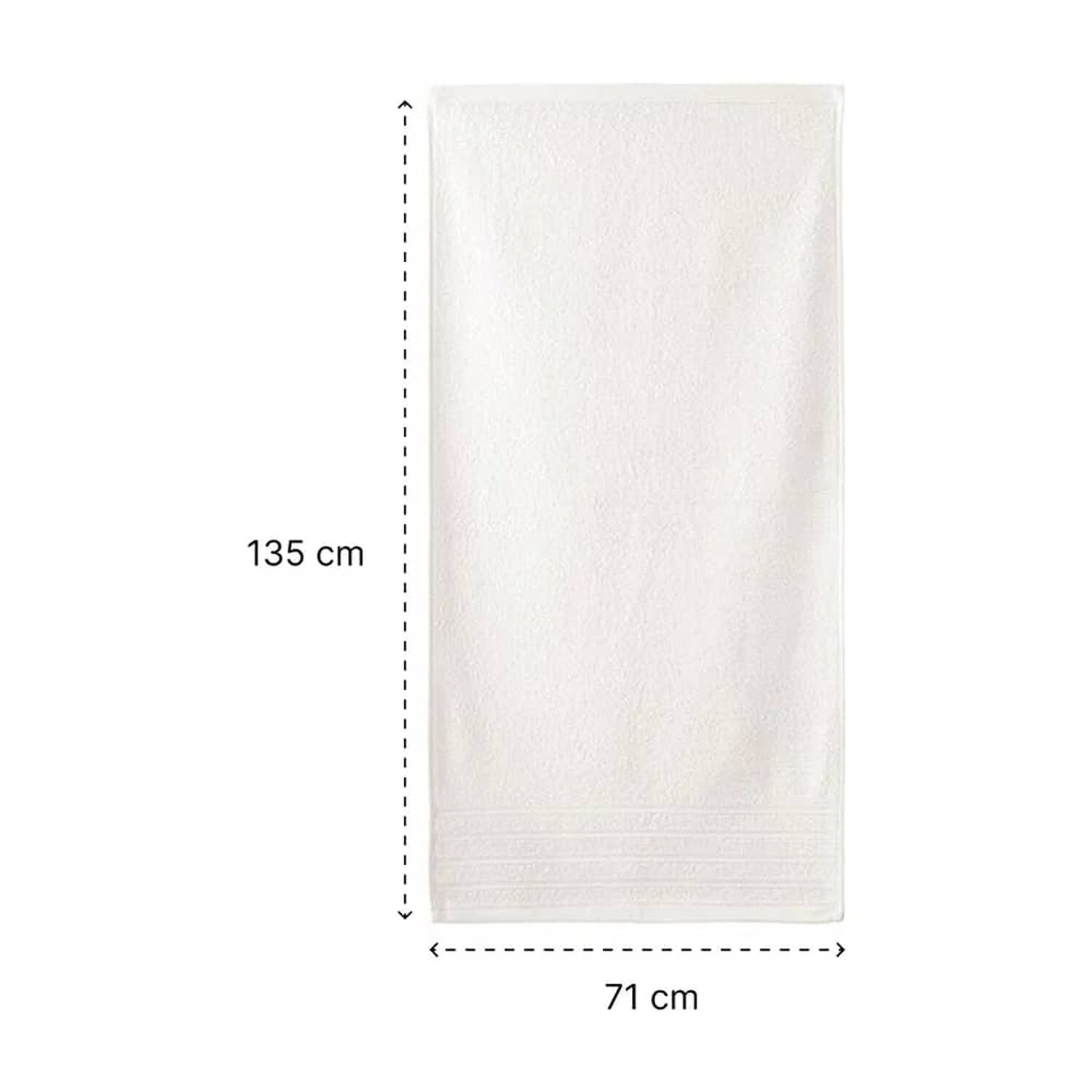 Toallas De Ba&ntilde;o Blancas | Home Textiles image number 2.0
