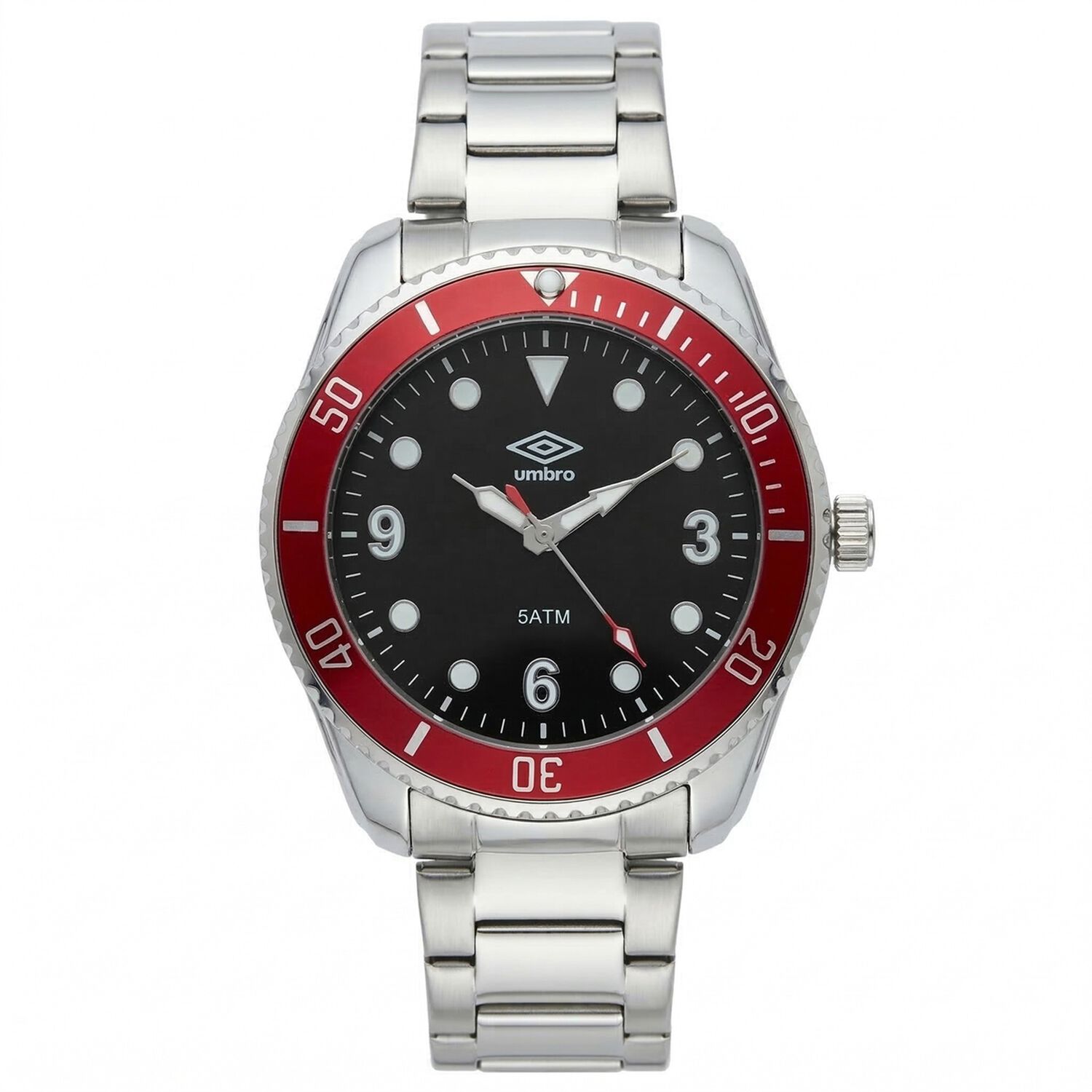 Reloj An&aacute;logo Hombre Umbro Plus Plateado Umbp-1500-155 image number 4.0