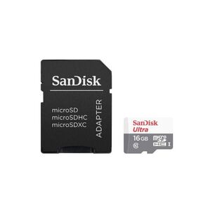Memoria Micro Sd Sandisk 16 Gb Clase 10 High Speed Fhd