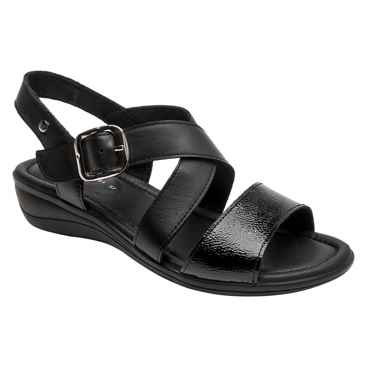 Sandalia Mujer Bruno Rossi Brm0400 Negro image number 1.0