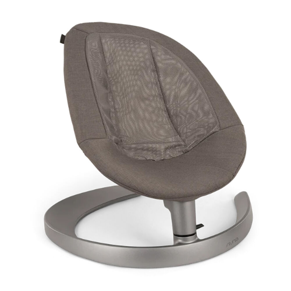Silla Nido Baby Bouncer Leaf Grow Granite Nuna image number 3.0