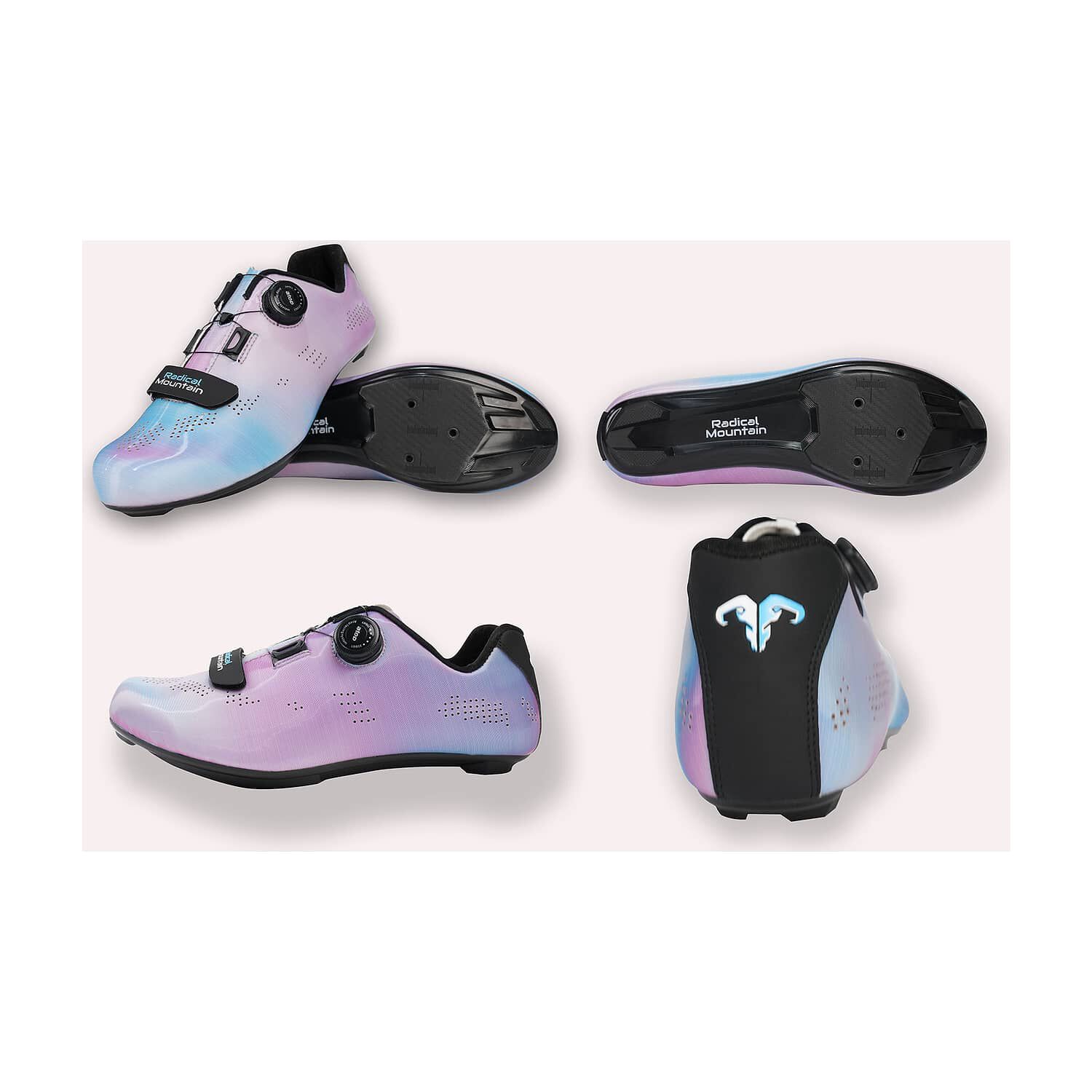 Zapato Reflective Road T.43 Morado Radical Mountain image number 2.0