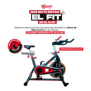 Bicicleta De Spinning Muvo Beat36