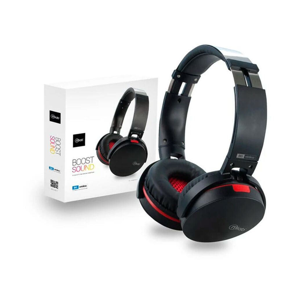 Audifonos Mlab Sound Boost 8217 Bluetooth Negro image number 1.0