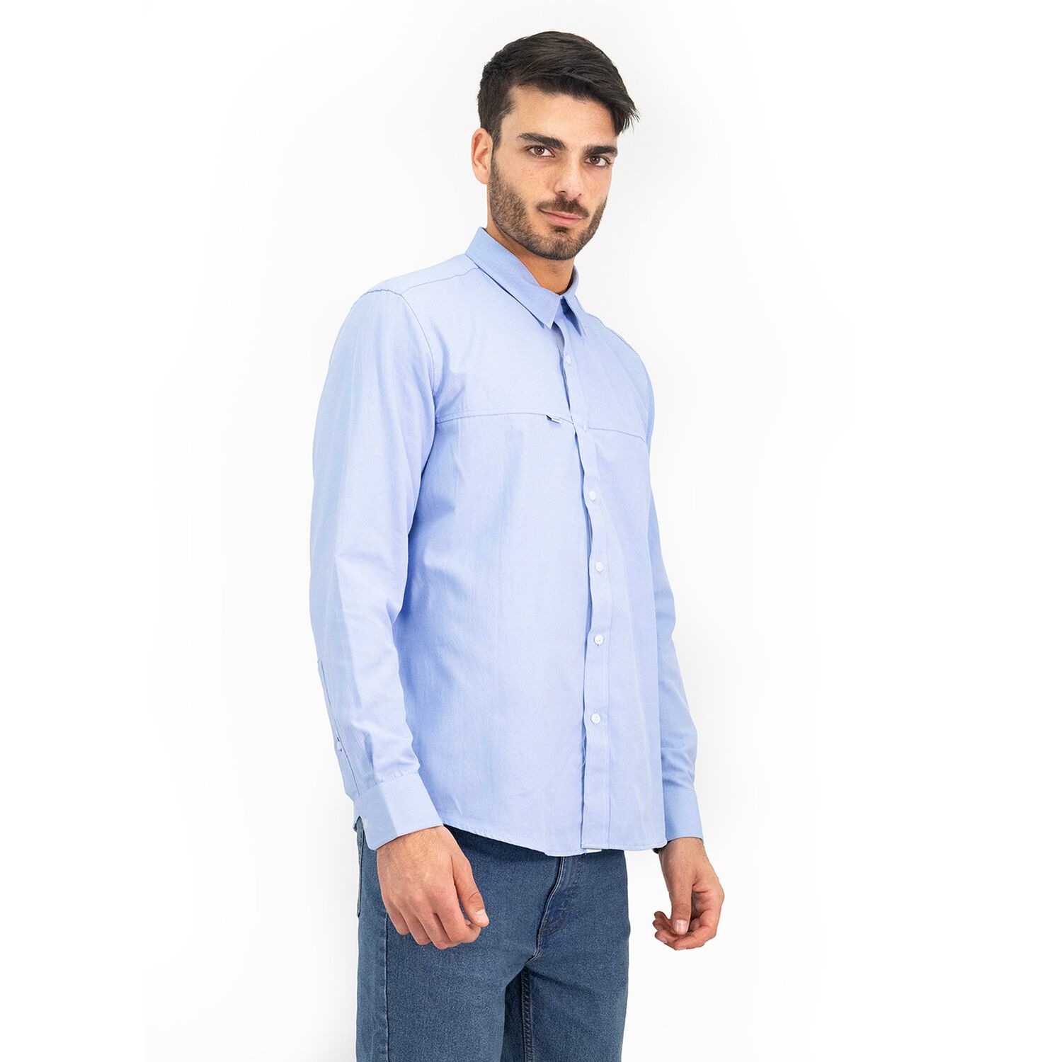 Camisa Quebec Vancouver Celeste image number 0.0