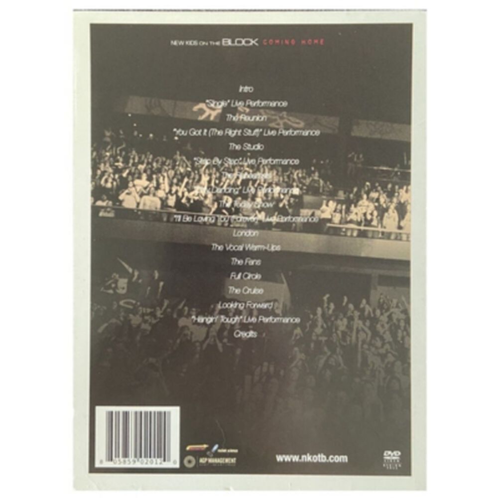 New Kids On The Block - Coming Home | Dvd image number 1.0