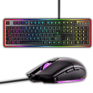 Kit Gamer Cougar Deathfire Ex Teclado Mouse Rgb