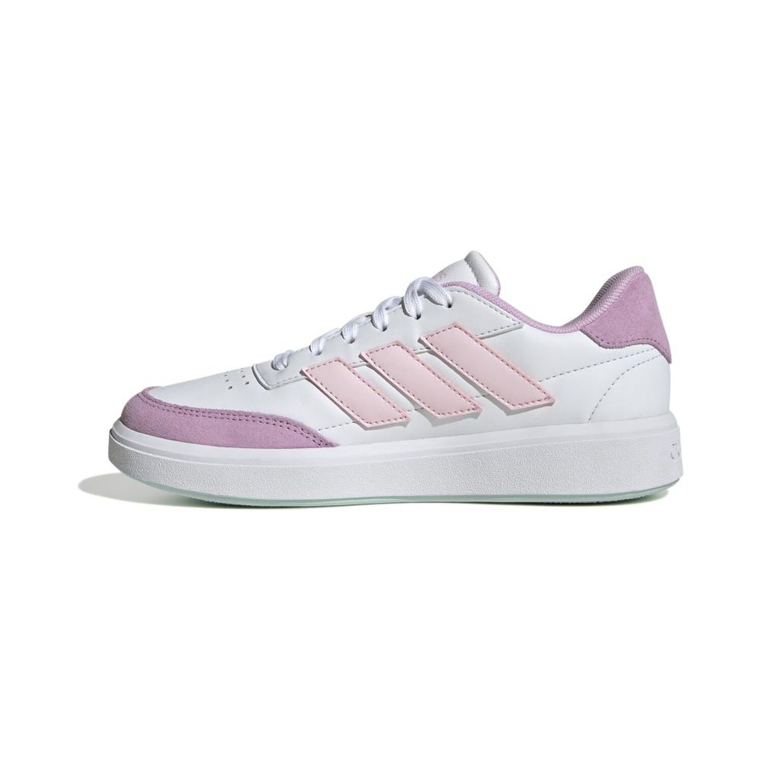 Zapatilla Urbana Ni&ntilde;a Adidas Courtblock J Blanco image number 3.0