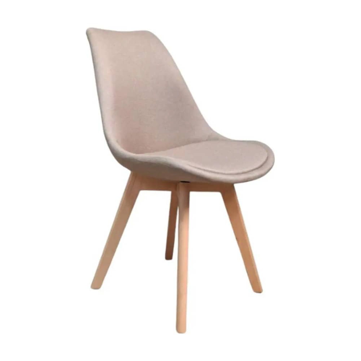 Silla Tulip Lino Beige image number 2.0