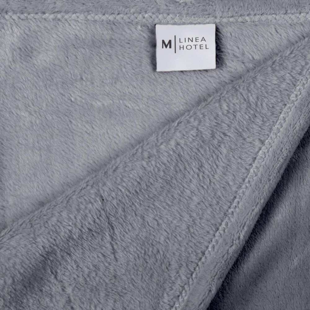 Frazada Flannel Linea Hotel 2 Plazas Gris image number 1.0