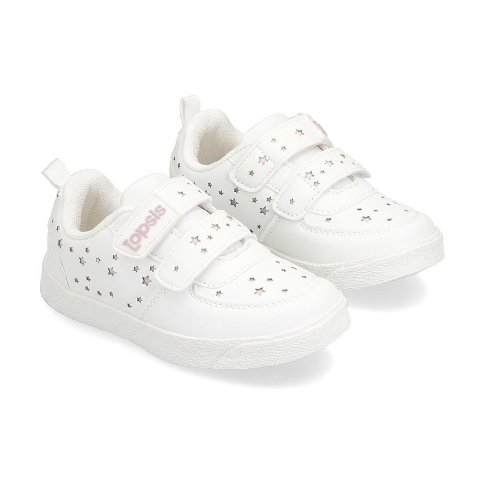Zapatilla Infantil Niña Topsis White image number 1.0