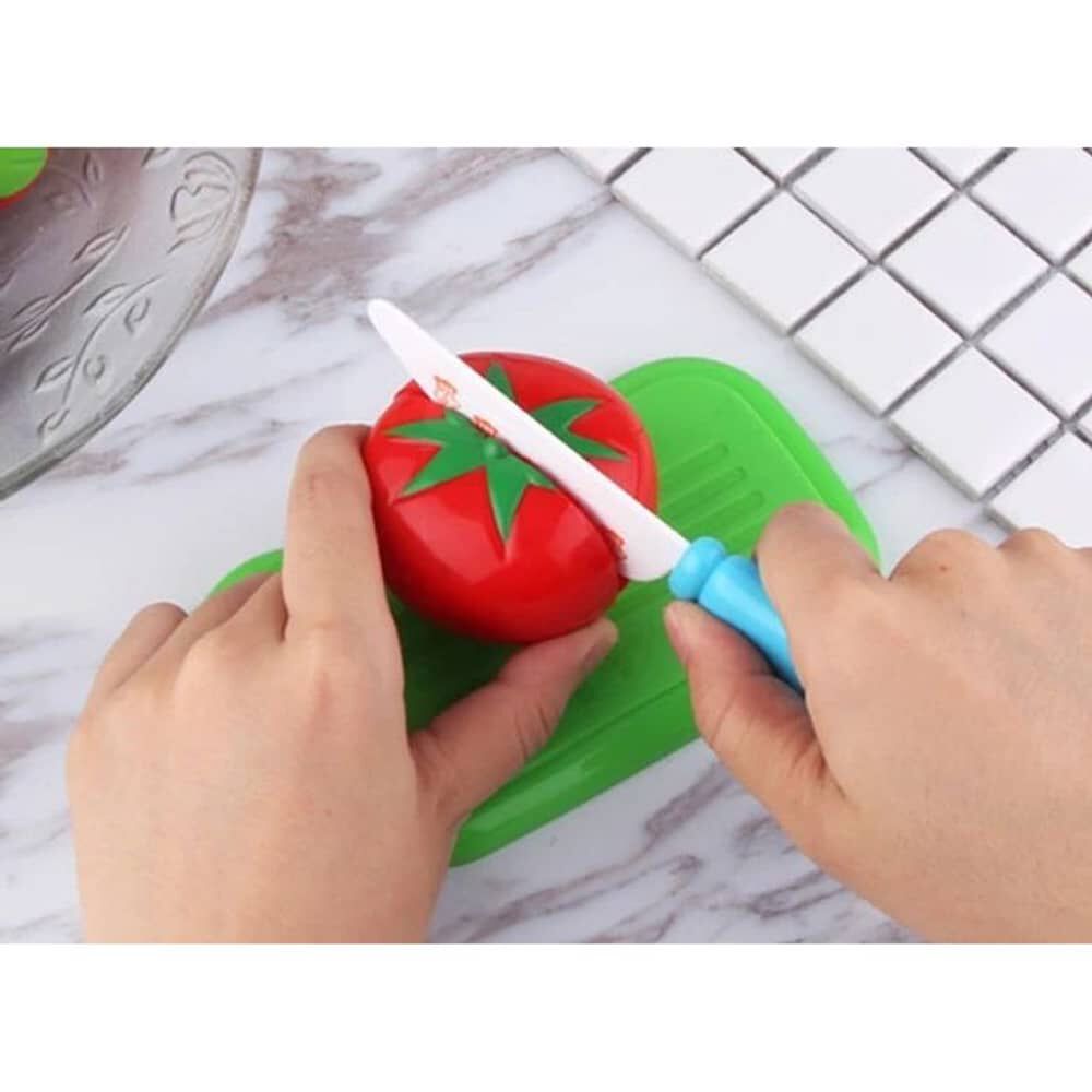 Juguete De Corte De Cocina De Frutas Y Verduras 29 Piezas image number 2.0