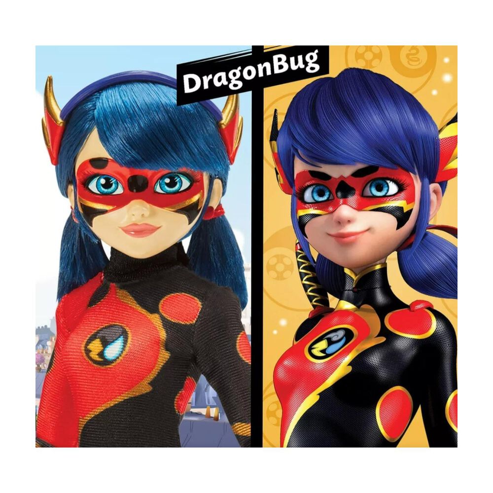 Juguete Figura Muñeca Dragonbug 28cm Miraculous image number 3.0