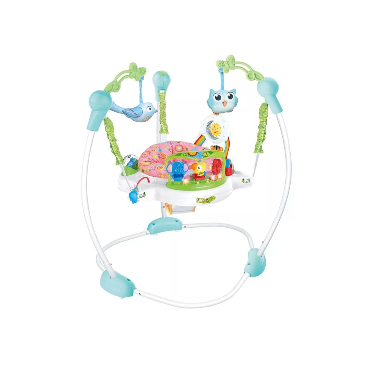 Silla Saltarina Did&aacute;ctica Musical De Beb&eacute; Gira360&deg; Ni&ntilde;o Ni&ntilde;a image number 1.0