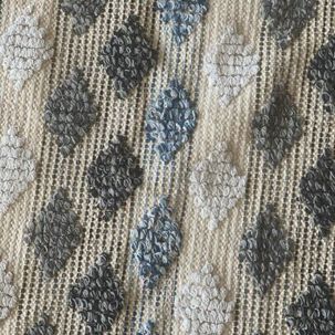 Alfombra Diamante Azul Pequeña