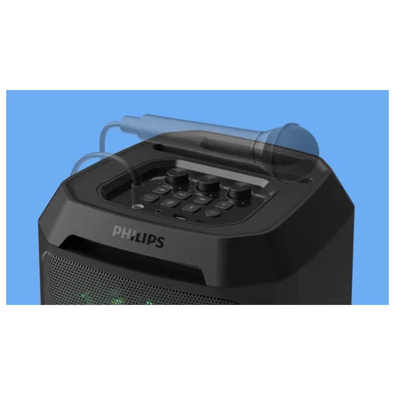 Parlante Bluetooth 30w Woofer Led Negro Tax2208 image number 2.0