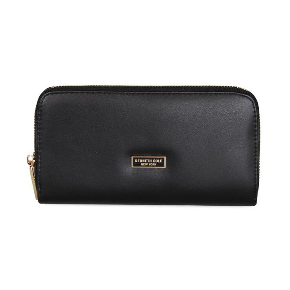 Billetera Mujer Goldy Negra Kenneth Cole image number 0.0