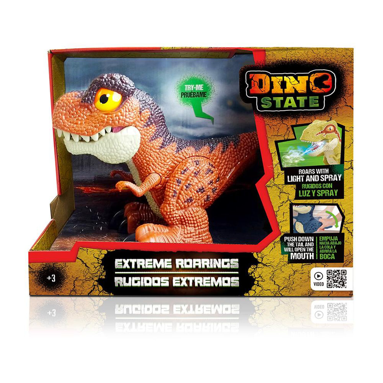 Dinosaurio De Juguete Rugidos Extremos Dino State image number 1.0