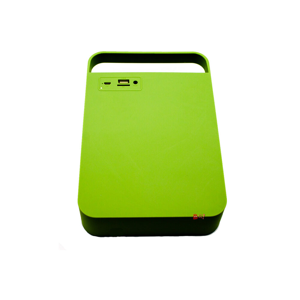 Parlante Bluetooth Cuadrado 15w Verde - Ps image number 2.0