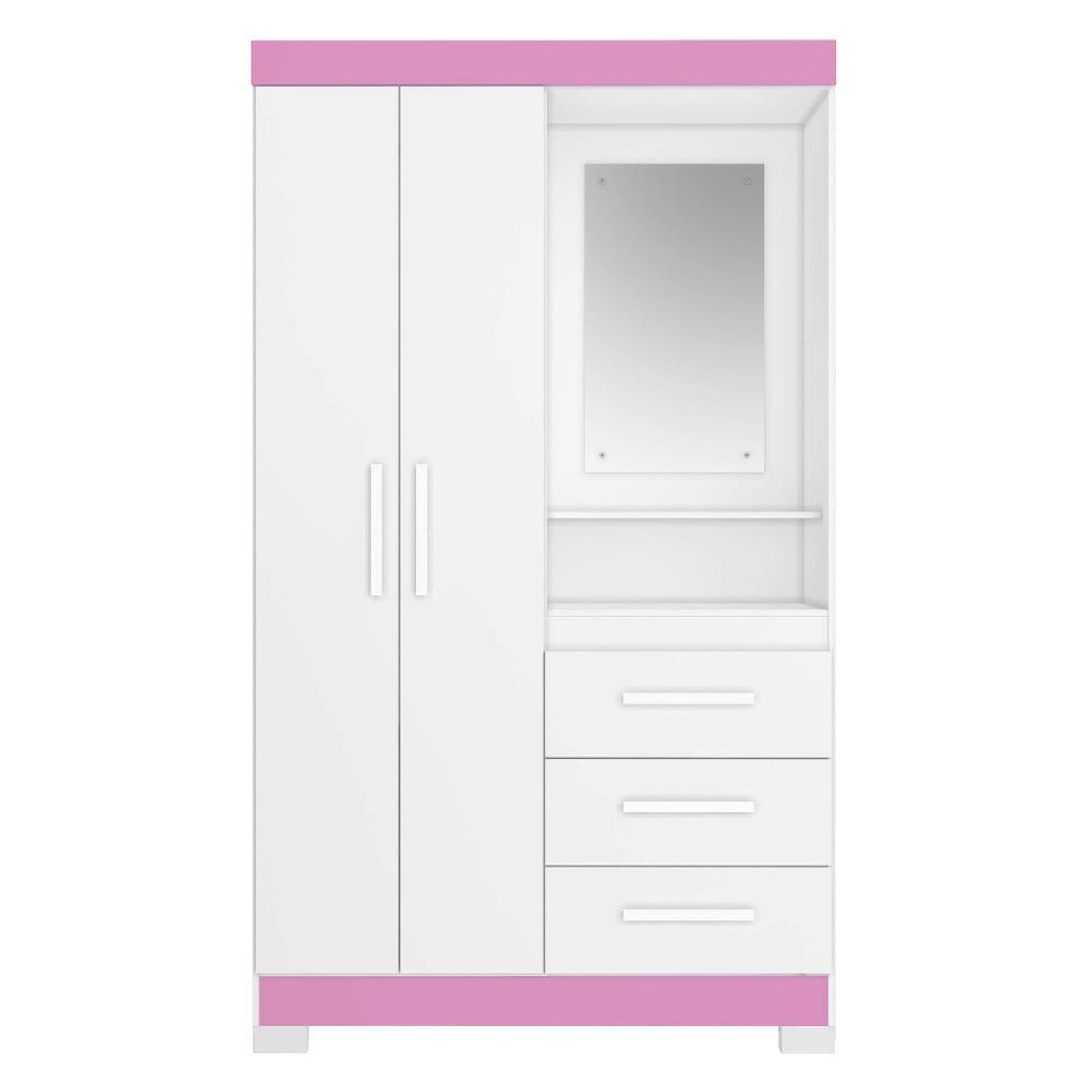 Cl&oacute;set Home Mobili Closet Gala / 2 Puertas / 3 Cajones image number 1.0