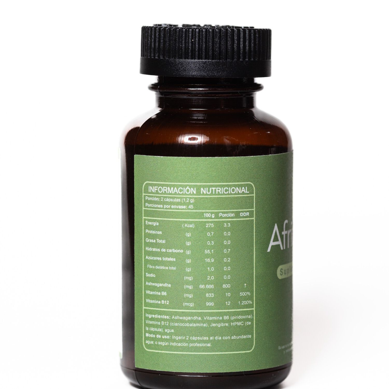 Ashwagandha African Root 90 C&aacute;psulas Fnl image number 1.0