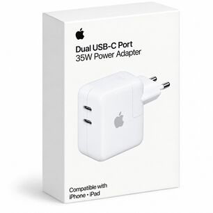Cargador Apple Dual Usb-c 35w White Edition