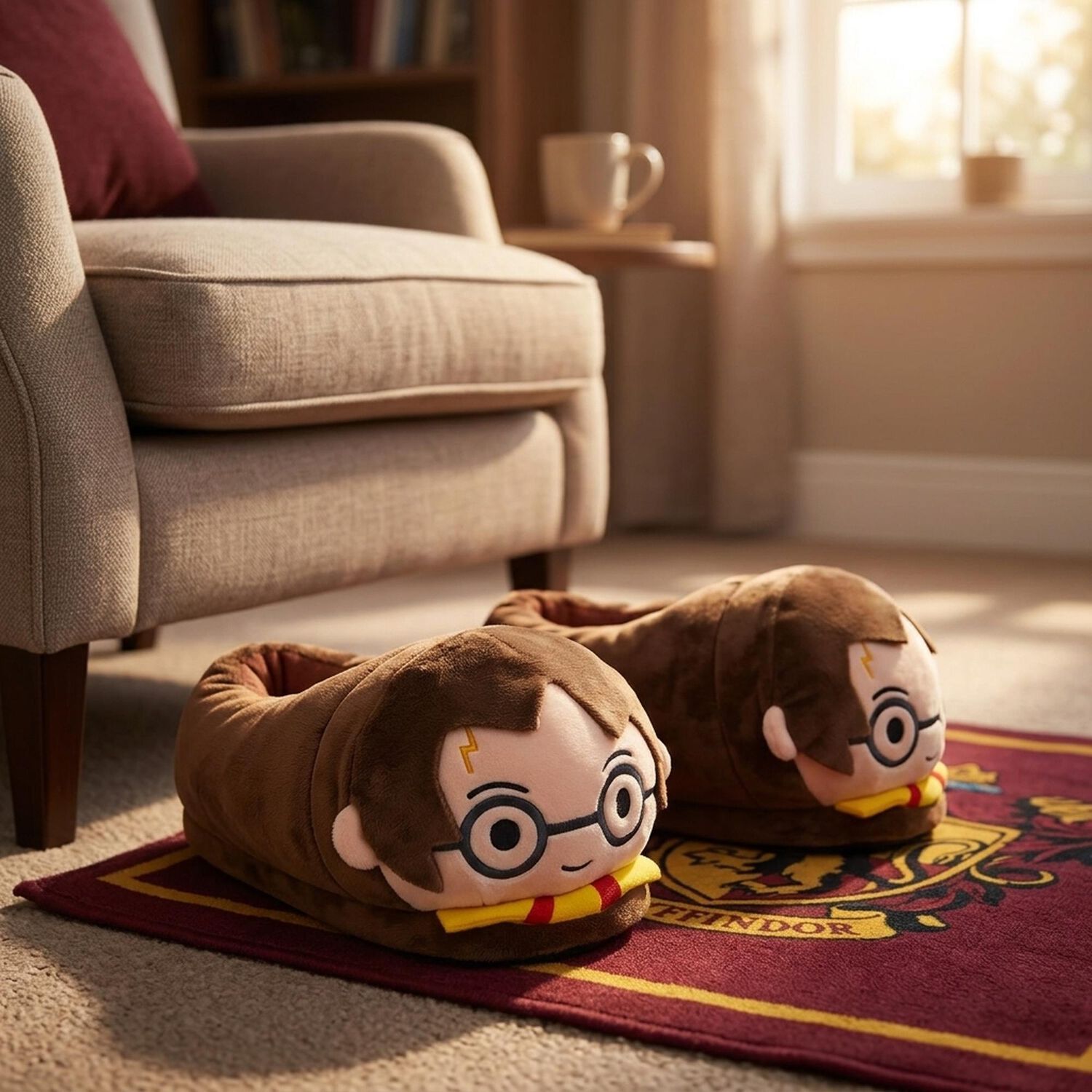 Pantuflas 3d Harry Potter Zapatilla Levantar image number 6.0