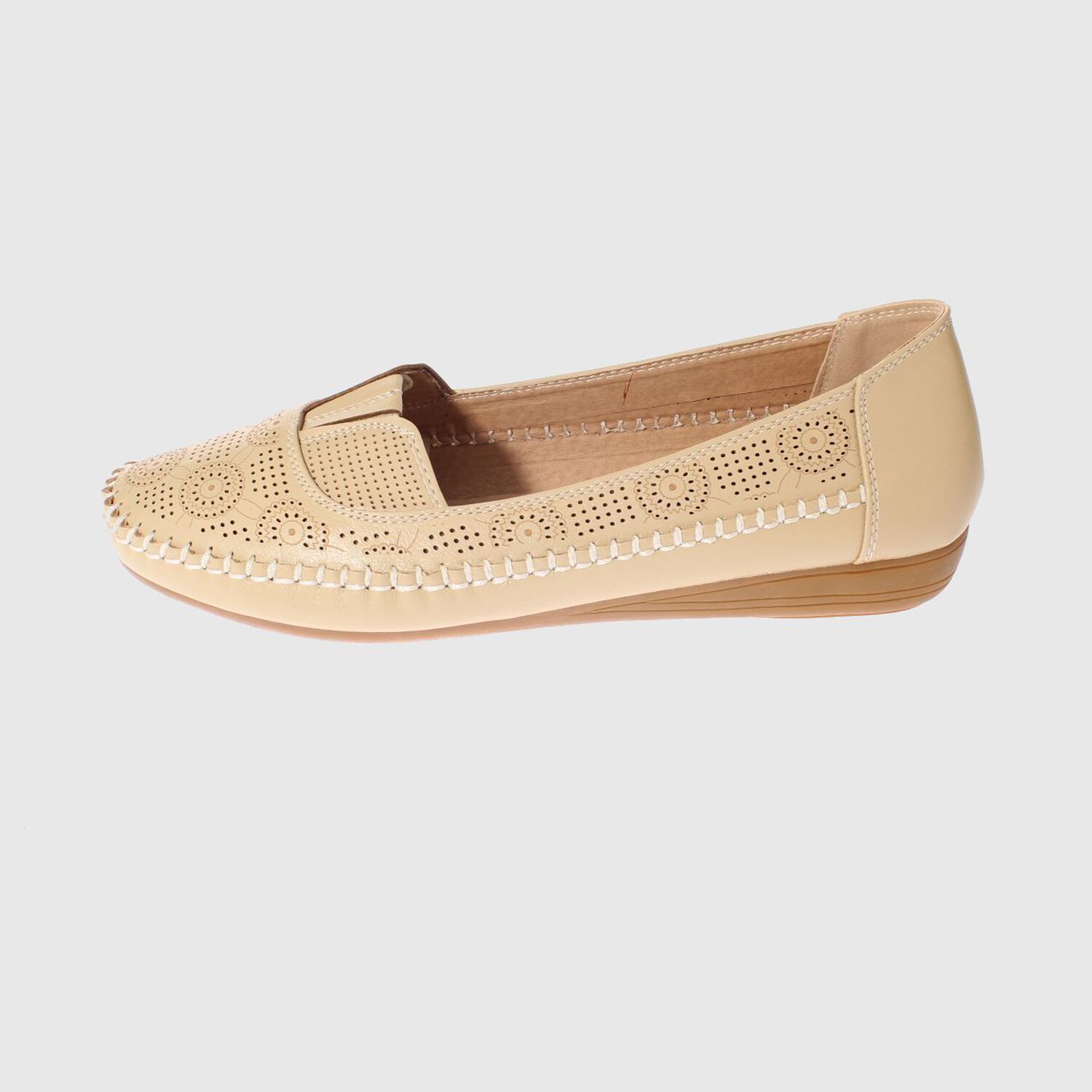 Mocas&iacute;n Beige Modelo Italiano Art. 5ask64244beige image number 1.0